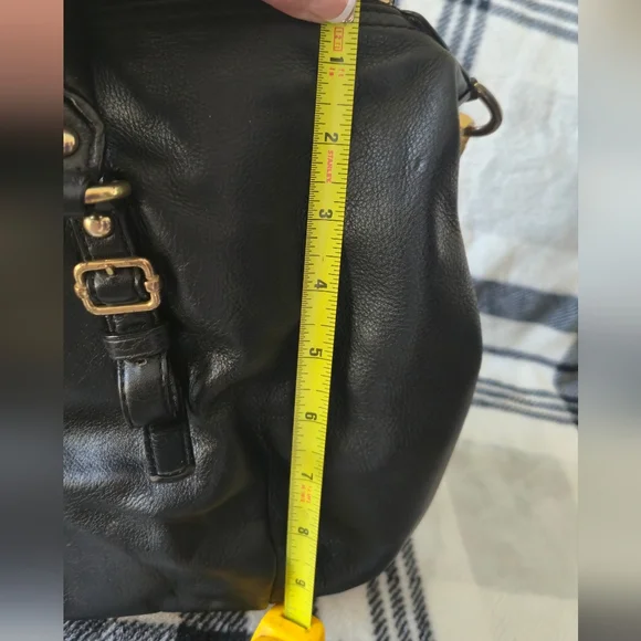 Coach Vintage  Juliette Black Leather  Bag - Picture 5 of 16